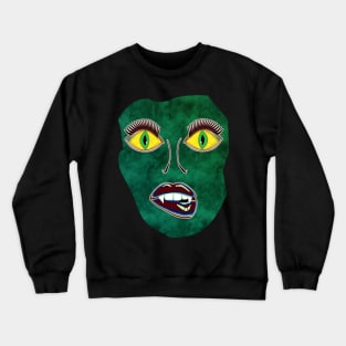 Scary Face (Mask) Crewneck Sweatshirt